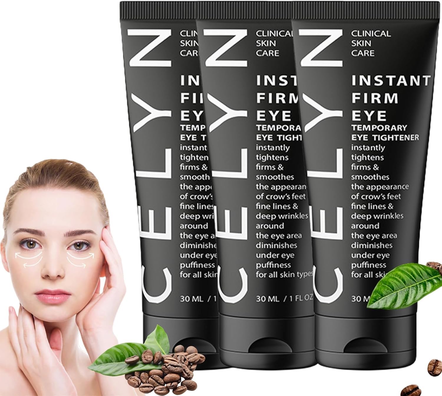 1/2/3Pcs Celyn Instant Firmx Eye Tightener, Eye Bag Cream, Reduce